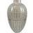 Leaf Smoke Grey Bubble 35 cm Vase