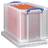 Really Useful Plastic 24 Litre Clear Storage Box