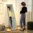Homcom Full Length 150 x 40 cm Black Floor Mirror