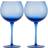 Byon Opacity Glasses 47 cl 2-pack Blue Wine Glass 2pcs