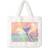 GSGCSBYMLG Mermaid Tail Printed Plush Handbag - White