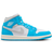 NIKE Air Jordan 1 Mid W - Dark Powder Blue/White/Sail/Neutral Grey