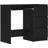 vidaXL 862490 Black Oak Look Skrivbord 45x90cm