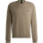 HUGO BOSS Branded Crew Neck Sweater - Beige