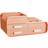 Living and Home 3 Drawer Plastic Desk Organizer Pink
