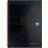Black n Red Oxford Wirebound Notebook 140 Pages A4 Pack of 2