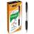 Bic Retractable Ballpoint Pen Medium Black Set of 12