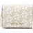 Michael Kors Empire Signature Logo Tri Fold Wallet - Vanilla/Luggage