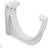 FloPlast White Deepflow Hi-Cap Gutter Bracket 115mm x 75mm