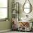 Homcom Tall Bathroom Storage Cabinet 30 x 30 x 170 cm