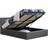 Modernique Double Grey Fabric Ottoman Storage Frame Bed
