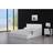 Kosy Koala Small Double White Leather Ottoman 4 Ft Leather Frame Bed