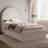 Flair Ava Single Ottoman - Cream 101x206cm