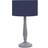 ValueLights Victoria Grey Wood Traditional 45.5 x 25.5 x 25.5 cm Table Lamp