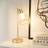 ValueLights Angus Gold Metal Geometric Basket Shade Table Lamp
