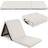 Costway Tri-Fold Folding Exercise Mat Grey