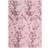 vidaXL Ryamatta med Lång Lugg 160x230 cm Polyester Rosa