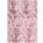 vidaXL Shaggy Rug High Pile 120 x 170 cm Dusty Pink Pink cm