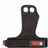 Gorilla Wear 2-Hole Leather Lifting Grips Black