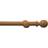 Caecus FX 200cm Wooden Natural Eyelet Curtain Pole
