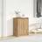 vidaXL Cabinet Artisan Oak 57x34x76 cm Shoe Rack