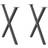 vidaXL 4012922 Anthracite Bordben 73cm 2stk