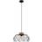 Eglo Padstow Black/Natural Pendant Lamp 45.5cm