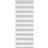 vidaXL Zebra Blind Light Grey 65x150 cm Fabric Width 60.9 cm Polyester