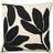 Broste Copenhagen Herbert Kuddfodral 50x50 cm Svart Kuddöverdrag Svart, Natur (50x50cm)