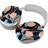 Diusye Flowers and Leaves Silhouette Case protection for AirPods Max