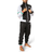 Leone 1947 AB796 Italy Tracksuit - Black