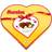 Marabou Praliner Med Nougtfyllning Hearts Choklad 165g