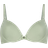 Hunkemoller Plunge Padded Underwire Bra - Green