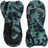 H&M Water-Repellent Shell Mittens - Turquoise/Dinosaurs (1234500001)