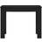 vidaXL 860428 Black Skrivbord 45x100cm