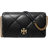 Tory Burch Kira Diamond Quilt Chain Wallet - Black
