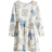 H&M Printed Cotton Dress - White/Patterned (1245392017)