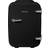 Abode 13062 L Mini Fridge Silver, Black