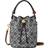 Tory Burch T Monogram Mini Bucket Bag - Tory Navy