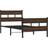 vidaXL Without Mattress With Footboard 80x196cm