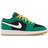 Nike Air Jordan 1 Low SE GS - Malachite/Black/Taxi/Fire Red