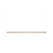 Fritz Hansen Oneline Zigbee Brass Pendel 86.4cm