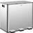 Homcom Triple 15L Steel Pedal Bin Silver