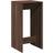vidaXL 854424 Brown Oak Barbord 50x51cm