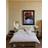 Mille Notti Allegro Eco White 220x220 cm Duvet Cover White, Beige (220x220cm)