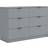 Phoenix Grey Chest of Drawer 120x80cm