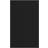 vidaXL Doormat Svart 90x150cm