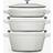 Staub Stackable med låg 3 dele