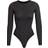 SKIMS Essential Long Sleeve Bodysuit - Onyx