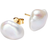 Pandora Baroque Treated Freshwater Cultured Stud Earrings - Gold/Pearls